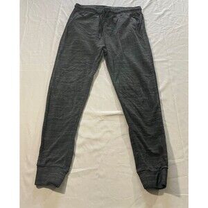 Triumph Tragedy Standard Fit Sweatpants Gray Drawstring Tapered Joggers Men 32 M